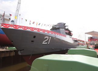 ST Engineering’s Marine sector today launched the seventh Littoral Mission Vessel (LMV), Dauntless ST Engineering’s Marine sector today launched the seventh Littoral Mission Vessel LMV Dauntless 1