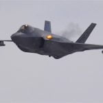 Rheinmetall NIOA to manufacture F-35’s 25mm ammunition in Australia USAF F35A firing cannon 180813 F LS255 0005sm