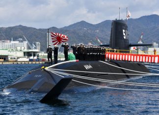 Japan commissions first submarine powered by lithium-ion batteries jmsdf ouryu submarine optimized