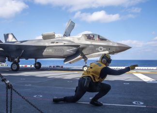 DRA March 2020: Fifth-Generation fighter options usmc f35b vmfa121 uss america 2020 200115 N ZS023 1015sm