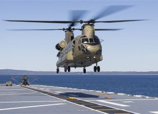 Elbit awarded $103 million Asian helicopter EW contract, believed to be for Singapore’s new Chinooks Autralian army CH 47F Chinook 20160809ran8100279 089 sm
