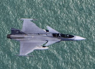Saab undertakes first airborne trials of new AESA radar RTAF JAS 39 Gripen Pitch Black 20140815raaf8165233 177