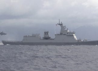 First South Korean-built frigate for the Philippines arrives in country Philippines Navy BRP Jose Rizal frigate sm