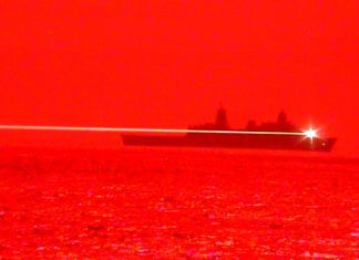 VIDEO: USS Portland conducts Laser Weapon System Demonstrator Test uss portland laser pew pew