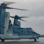 FIRST BELL BOEING V-22 OSPREY DELIVERED TO JAPAN V 22 Departs MCAS Iwakuni scaled