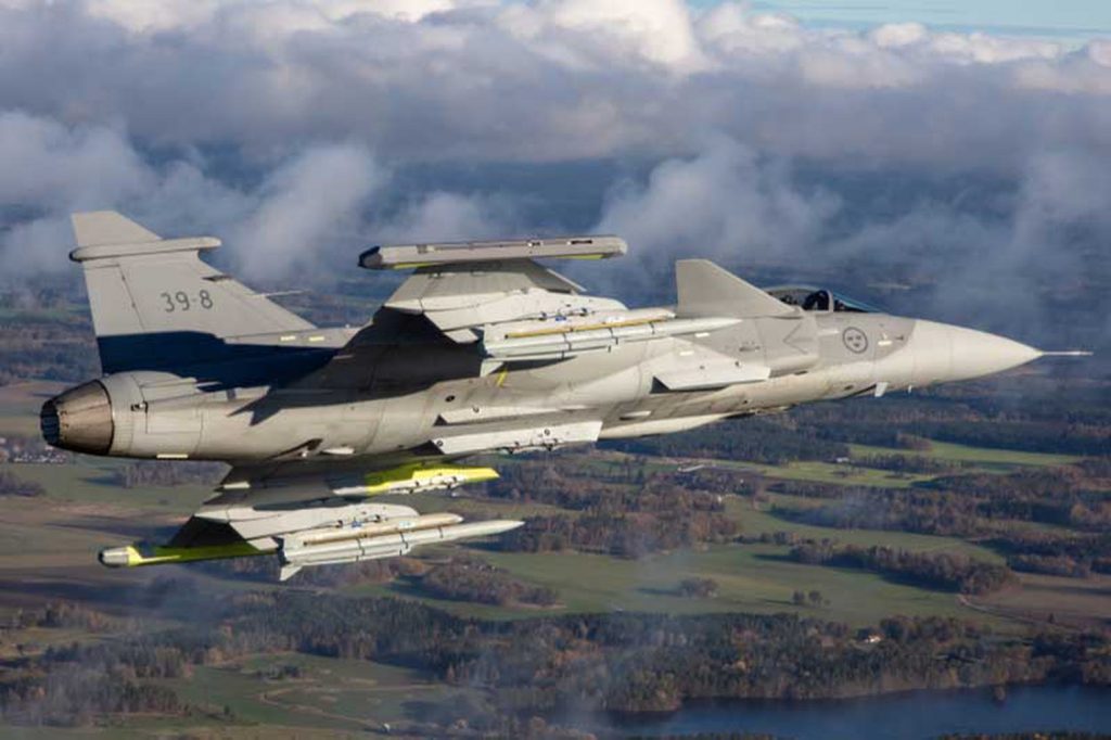 Saab Reveals New Decoy Missile for Gripen Defence Review Asia