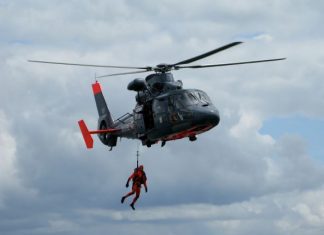 GVH Aerospace secures contract with Heli-Union to supply sea trays for French Navy AS365 Dauphin helicopters GVH Aerospace Heli Union image low res