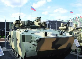 New Russian Infantry Fighting Vehicle unveiled at Moscow show DSC6041