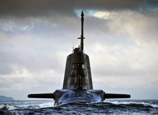 Elbit Systems’ UK Subsidiary Awarded a $166 Million Contract for the Future Naval Training Program The HMS Ambush Astute Class attack submarine returning to HMNB Clyde in Scotland. Credit Royal Navy scaled