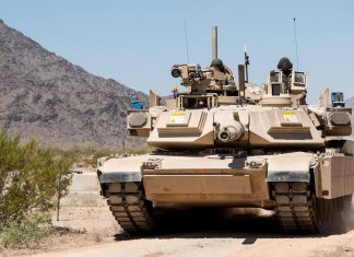 Final Trophy Active Protection Systems Delivered to U.S. Army Trophy on US Abrams