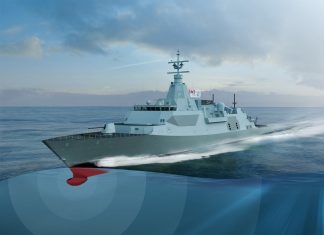 Ultra awarded Canadian Surface Combatant subcontract to provide Hull-Mounted Sonar CSC Hull Mounted Sonar