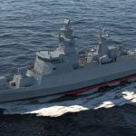 HENSOLDT modernises naval radars K130 rendering Copyright Hensoldt AG