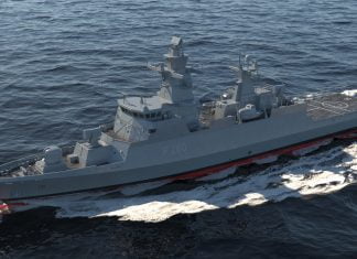 HENSOLDT modernises naval radars K130 rendering Copyright Hensoldt AG
