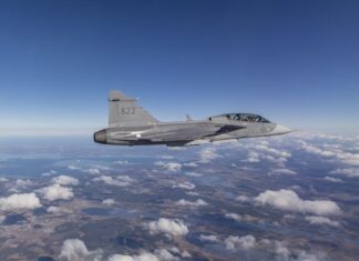 Saab Trials 3D-printed Part on Gripen for Battlefield Damage Repairs 64102 O