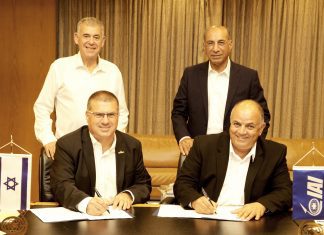 IAI and Israel Shipyards Sign Memorandum of Understanding (MoU) for Naval Cyber Security Cyber ceremony scaled