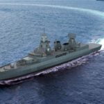 HENSOLDT wins contract to equip German F124 frigates with new radars F124 TRS 4D LR Grafik red 1