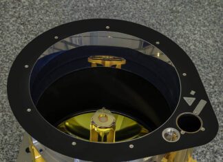 HENSOLDT completes GALA laser altimeter for mission to Jupiter GALA Optik Einheit red 1 1