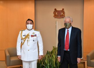 Malaysian Chief of Navy Makes Introductory Visit to Singapore 22nov21 nr photo1