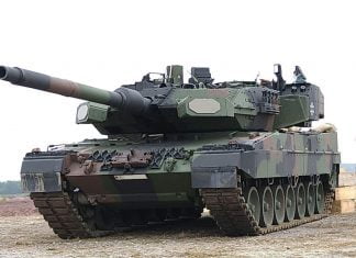 Israel & German MOD Announce Successful Live Fire Test of Rafael’s TROPHY GERMAN LEOPARD TROPHY RAFAEL 1