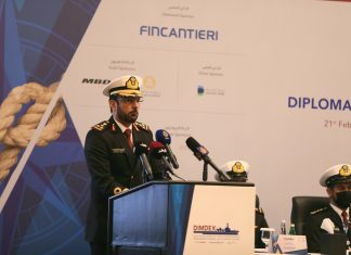 High-level Delegates Receive Event Updates at DIMDEX 2022 Official Diplomat Briefing ٢٠٢٢٠٢٢١ ١١٢٠٤٢ scaled