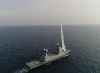 Rafael’s ‘C-Dome’ completes 1st interceptions from aboard the Israeli Navy’s Sa’ar 6 corvettes CDOME scaled 1