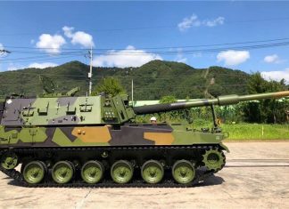 Lockheed Martin partnering with Korean and UK firms for new British Artillery Hanwha Defense K9 self propelled howitzer deliveries to Norway still on track 925 001