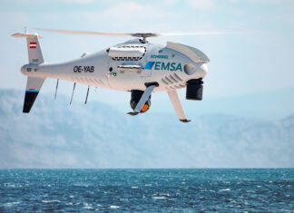 SCHIEBEL CAMCOPTER® S-100 PERFORMS MARITIME SURVEILLANCE FOR ROYAL DANISH NAVY CAMCOPTER S 100 216 scaled