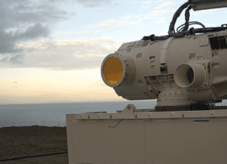 Dragonfire proving trials underway Dragonfire laser on trials range