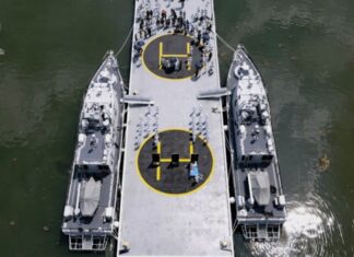 Philippine Navy christens first two Acero-class patrol gunboats Picture 1