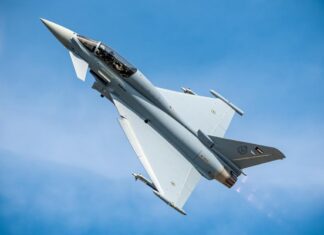 The fifth and sixth Eurofighter Typhoon landed in Kuwait IMG 6954 CREDITS@ALESSANDROMAGGIA