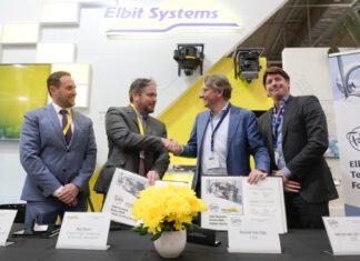Elbit Systems Joins Forces with Fokker Services Group Elbit Fokker MoU signing