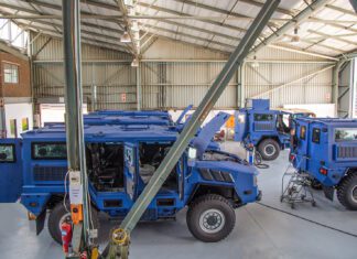 Paramount ramps up production and delivery of new ‘Maatla’ 4×4 Light Protected Vehicle (LPV) to customers Maatla build cleanup