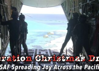 OPERATION CHRISTMAS DROP SUPPORTS REMOTE COMMUNITIES IN WEST PACIFIC operation christmas drop 36th Airlift Squadron 1