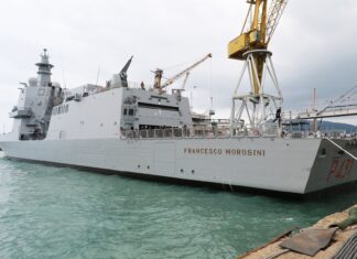 IMDEX Asia 2023 Fincantieri Delivers Second PPA to Italian Navy