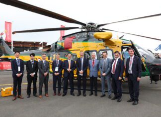 Mitsui Bussan Aerospace signs for two AW169 helicopters further strengthening the type’s market presence in Japan Mitsui Bussan AW169 signing