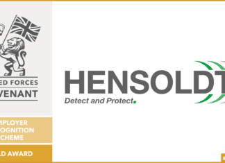 HENSOLDT UK Achieves Gold Award in Defence Employer Recognition Scheme HENSOLDT UK ERS Gold Award