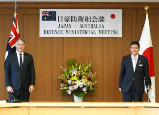 AUSTRALIA AND JAPAN DEEPEN DEFENCE TIES AP22166053523206
