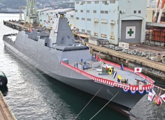 Japan to persist with Mogami-class frigate construction amid economic turmoil Japan launches fourth Mogami class frigate Mikuma