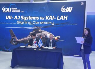 Israel Aerospace Industries Awarded Contract to Provide ADA (GPS Anti-Jamming System) for LAH 2nd Phase Production in the Republic of Korea Signing Ceremony