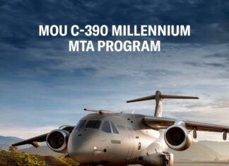 Embraer and Mahindra announce collaboration on the C-390 Millennium Medium Transport Aircraft in India MOU Embraer and Mahindra Rise for C 390 2