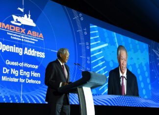 Singapore Defence Minister Attends Defence Services Asia Exhibition and Conference Inaugural1