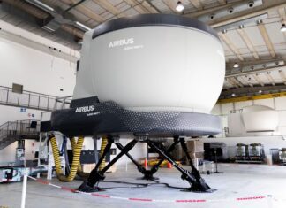 Airbus Defence and Space has signed a ten-year contract with the NATO Support and Procurement Agency MRTT full flight simulator Airbus 1536x1024 1