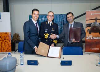 Embraer and Rheinmetall will provide Full Flight Simulator for the C-390 Millennium Full flight simulator C 390 from the Netherlands scaled