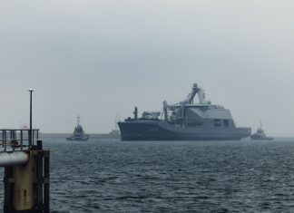 Damen Naval hands over new Combat Support Ship Damen Naval hands over new CSS Den Helder to the Command Materiel and IT Organisation 1