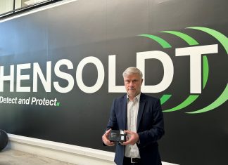 HENSOLDT launches its new QRTK77 cryptographic computer at Paris Air Show 2025 20250616 Launch QRTK77 ParisAirShow2025 scaled
