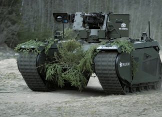 Milrem and Frontline Integrate THeMIS UGV with BURIA RWS maxresdefault