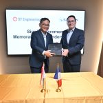 ST Engineering and Safran Expand Global Alliance for Integrated Defence Solutions Photo of the MOU Ceremony Mervyn Tan, President, Defence & Public Security, ST Engineering (left) and Alexandre Ziegler, Executive Vice President, GBU Defense, Safran Electronics & Defense