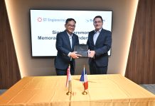 ST Engineering and Safran Expand Global Alliance for Integrated Defence Solutions Photo of the MOU Ceremony Mervyn Tan, President, Defence & Public Security, ST Engineering (left) and Alexandre Ziegler, Executive Vice President, GBU Defense, Safran Electronics & Defense
